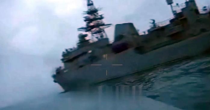 Атаки дронов на Черноморский флот россии. Фото: