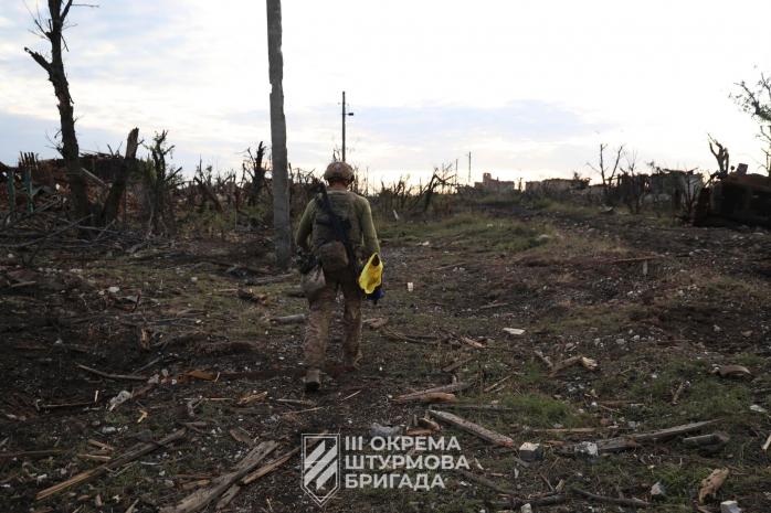 Дорога из российских трупов - Третья штурмовая бригада показала одну из лесополос у освобожденной Андреевки 