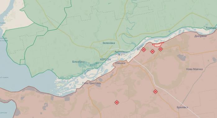 ВСУ контролируют часть Казацкого острова в Херсонской области – ISW