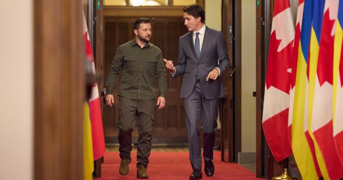 Canada will provide Ukraine with long-term assistance worth $482 million.  – Trudeau
