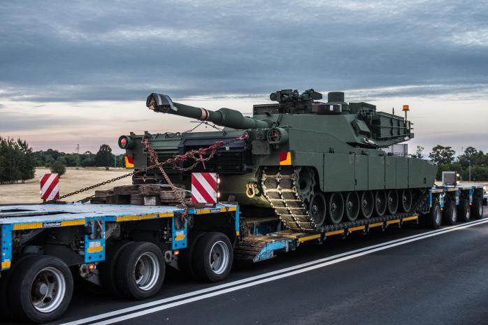 Танки Abrams уже прибыли в Украину. Фото: