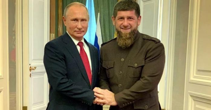 владимир путин и Рамзан Кадыров, фото: «Кавказ.Реалии»