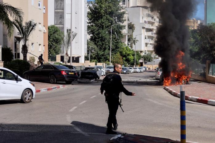 Нападение боевиков на Израиль. Фото: Reuters
