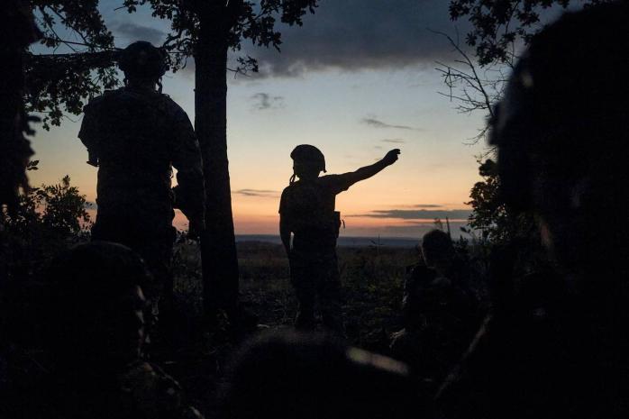Ночной штурм вражеской позиции в исполнении пехотинцев 58-й бригады 