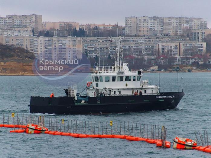  В Крыму подорвался противоминный корабль россиян