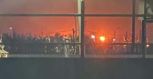 На юге рф произошел масштабный пожар на НПЗ - медиа пишут об атаке СБУ