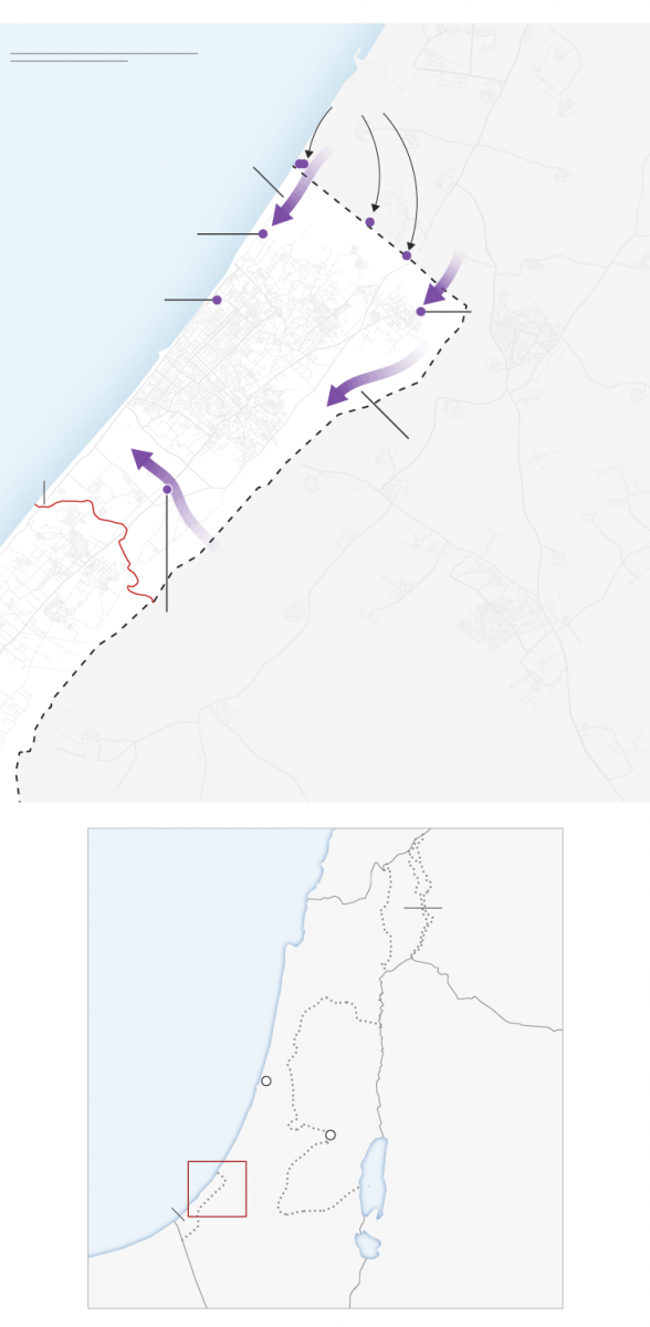 Фото з супутника показують, як ЦАХАЛ оточує місто Газа: CNN