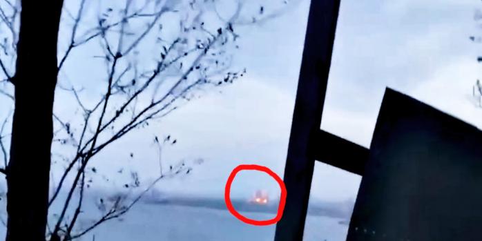ВСУ нанесли успешный воздушный удар по Керчи, скриншот видео