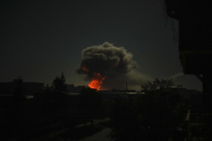 Дрон із вибухівкою атакував хімзавод у Брянську. Фото: 