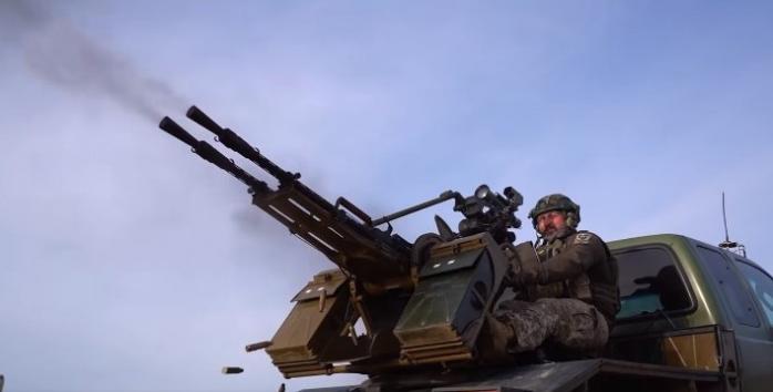 В Украине прошли учения мобильных групп ПВО, скриншот видео