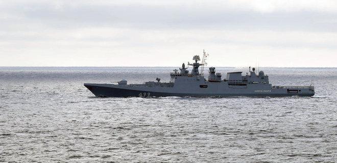 росія вивела у Чорне море носій «Калібрів». Фото: 