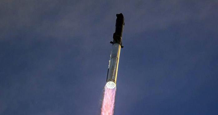 Новый запуск Starship и Super Heavy. Фото: SpaceX