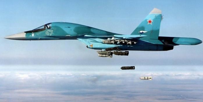 Армия россии впервые нанесла авиаудара управляемыми кассетными бомбами. Фото: