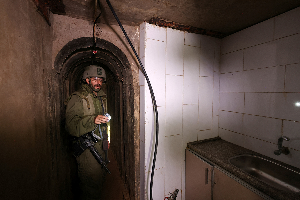 Місто терористів під землею - як виглядають тунелі ХАМАС у Секторі ГазиМісто терористів під землею - як виглядають тунелі ХАМАС у Секторі Гази, фото - Reuters