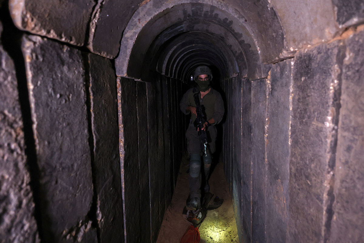 Місто терористів під землею - як виглядають тунелі ХАМАС у Секторі ГазиМісто терористів під землею - як виглядають тунелі ХАМАС у Секторі Гази, фото - Reuters