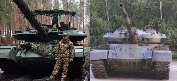 На фронте заметили российский танк Т-62 ранее невиданной модификации 