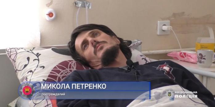 Військові та поліція врятували чоловіка, який шість днів пробув під завалами, фото: поліція Донеччини