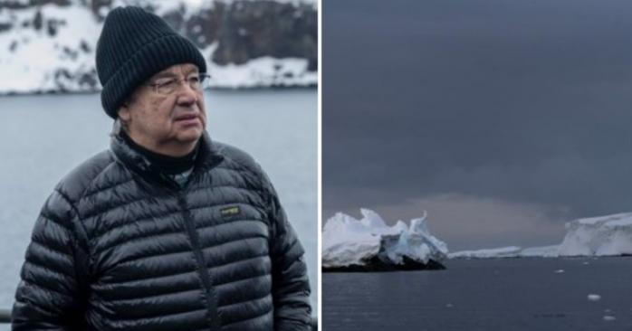Антониу Гутерреш посетил Антарктиду, фото: António Guterres