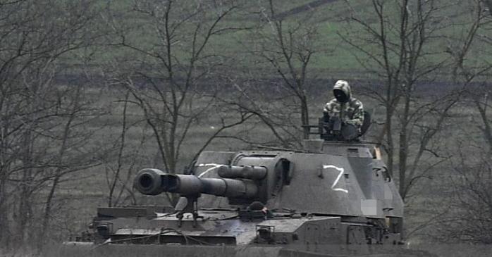 ССО України одним ударом знищили російську САУ «Акація». Фото: 