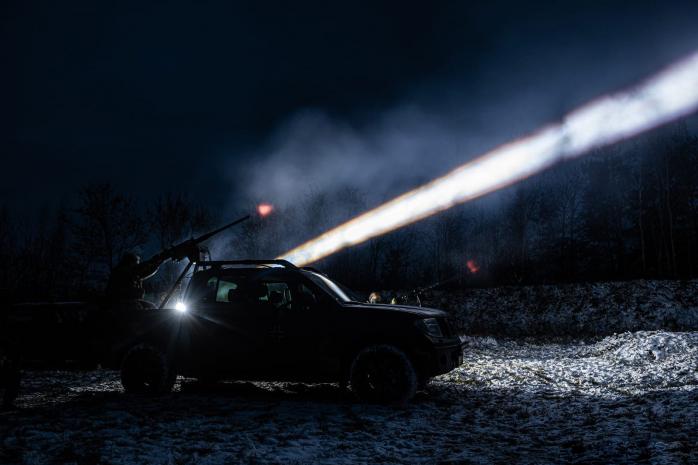 Олещук показал ночную работу ПВО по "шахедам" в Херсонской области
