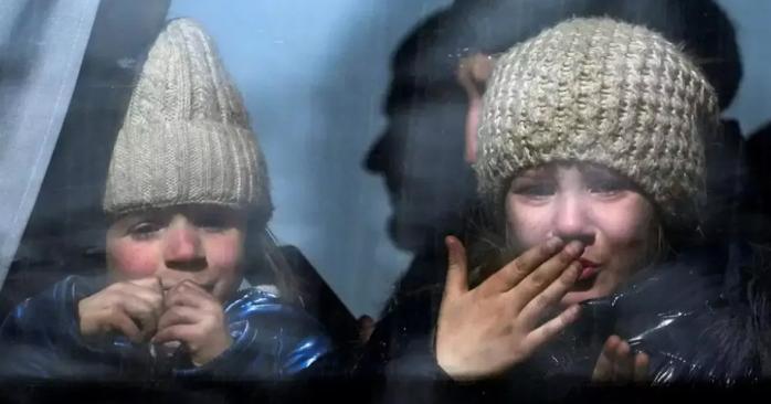Пятерых детей вернула Украина из российской оккупации. Фото: