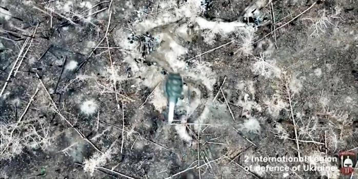 Знищення російських загарбників, скріншот відео