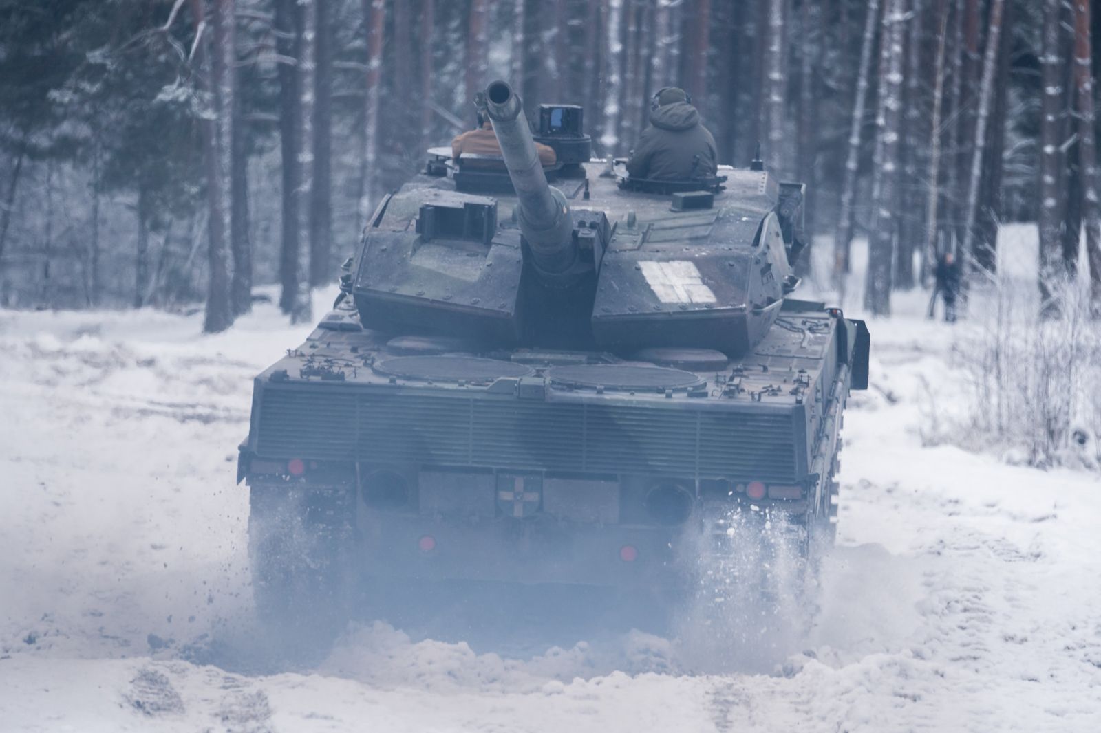 Литва відремонтувала для ЗСУ перші танки Leopard. Фото: Міноборони Литви