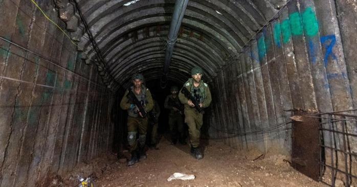 Армія оборони Ізраїлю знищила головні тунелі ХАМАСу в Газі. Фото: 