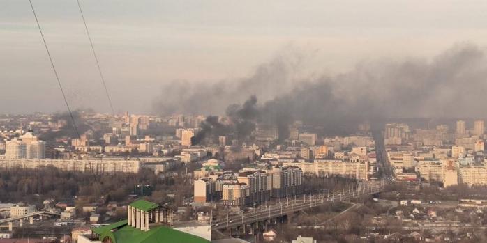 Наслідки удару по Бєлгороду, джерело: соціальні мережі