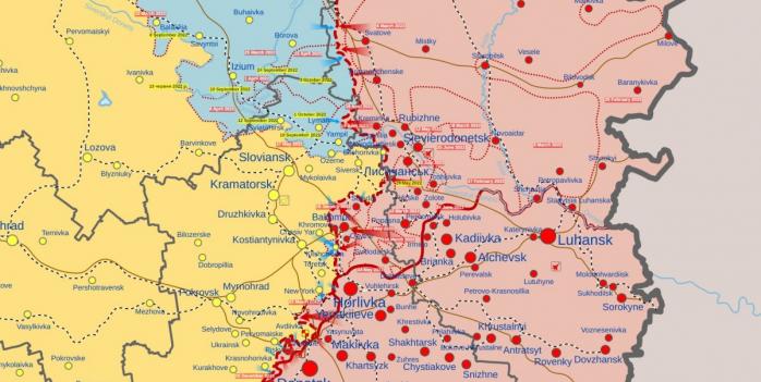 Російські загарбники продовжують наступальні дії на двох напрямках, фото: «Вікіпедія»