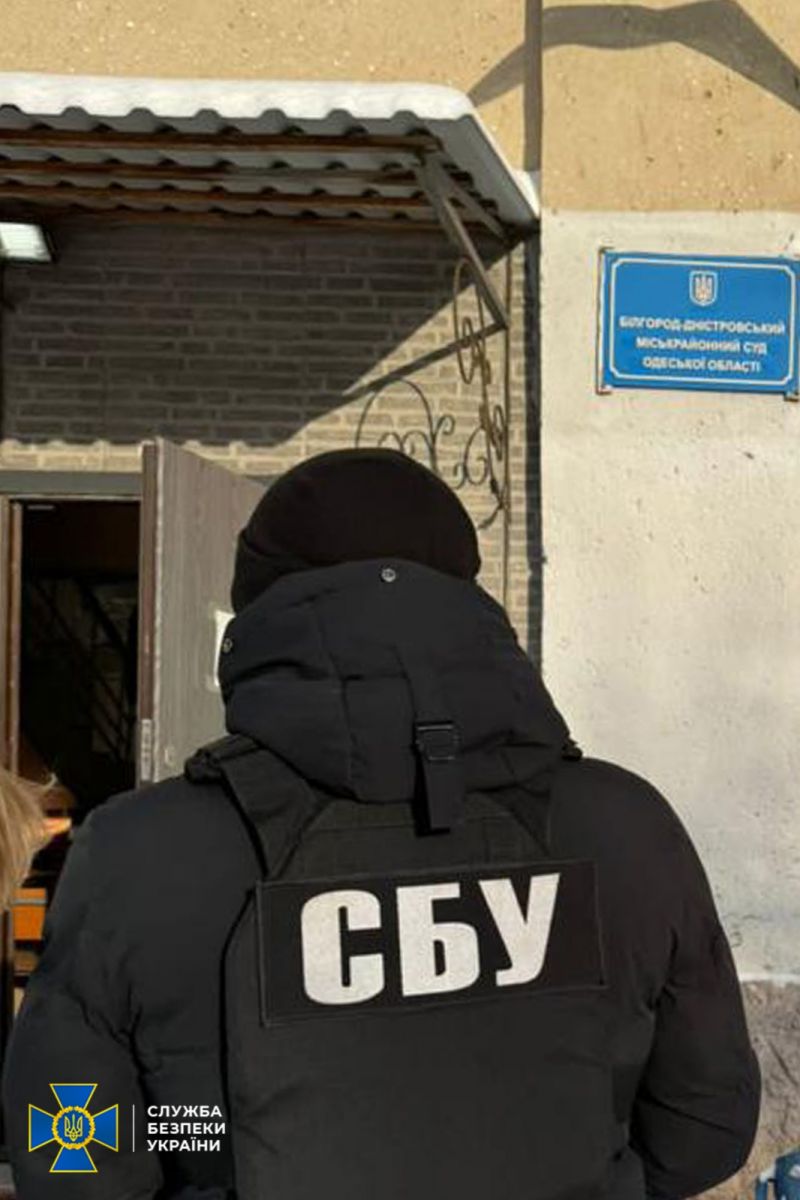 Суддя в Одеській області допомагав ухилянтам. Фото: СБУ