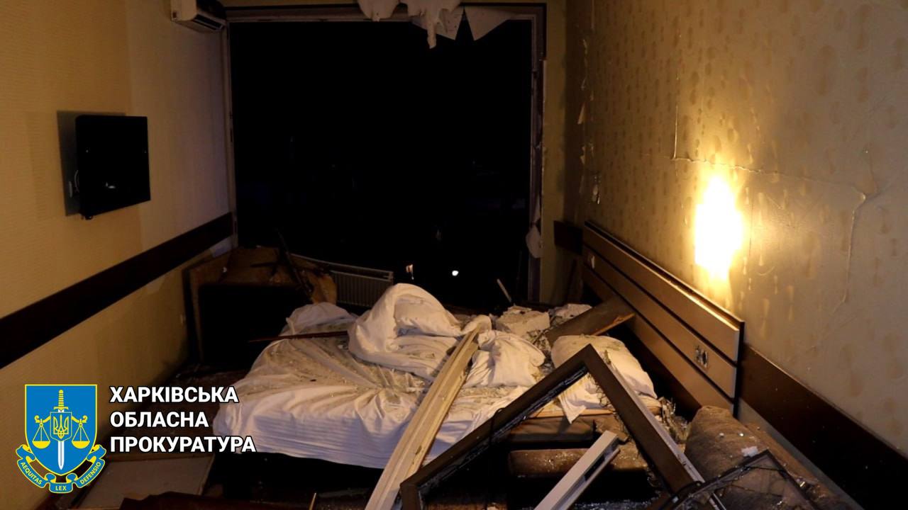 Наслідки обстрілу Харкова. Фото: Офісі генерального прокурора