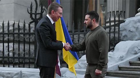  Президент Латвии анонсировал новый пакет военной помощи для Украины
