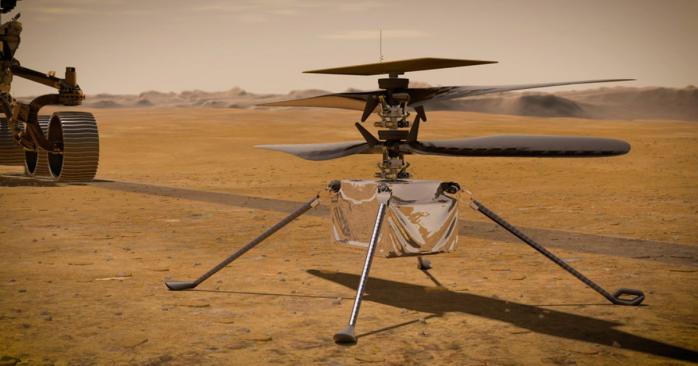 Марсианский вертолет Ingenuity, фото: GPA Photo Archive