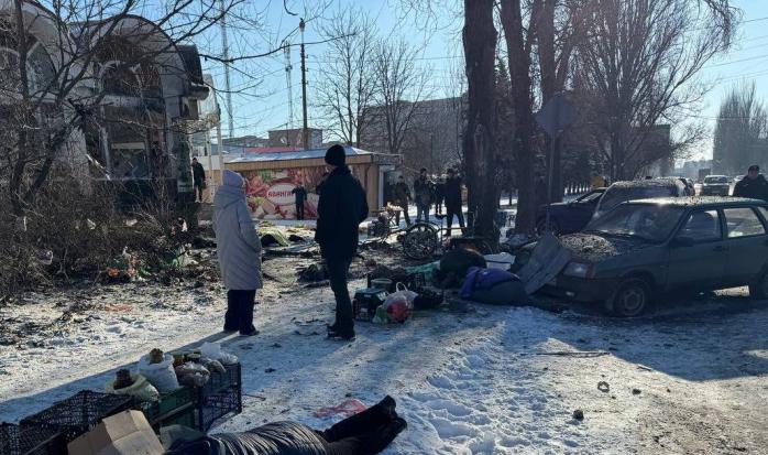 Оккупанты заявили об обстреле рынка и многих погибших в Донецке