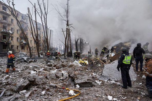 В Харькове снова возросло число жертв российского ракетного удара
