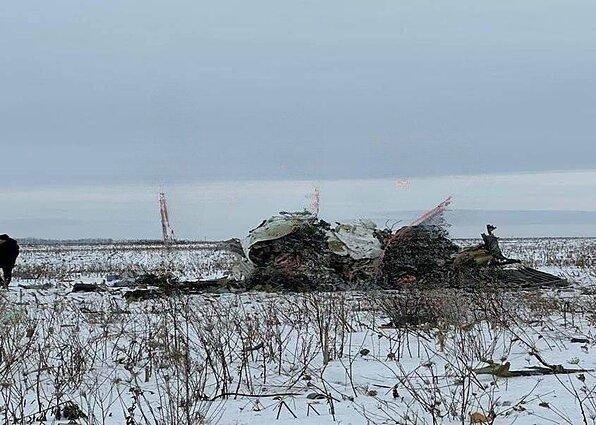 Зеленский прокомментировал падение российского самолета