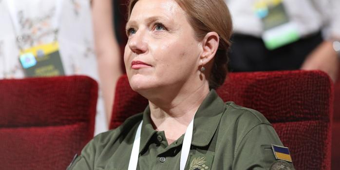 Юлия Лапутина, фото: Министерство по делам ветеранов Украины
