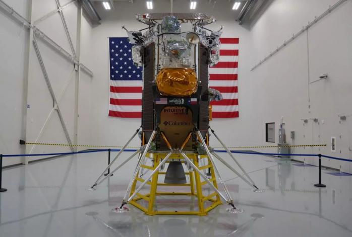 SpaceX запустила перший приватний посадковий модуль Odysseus на Місяць