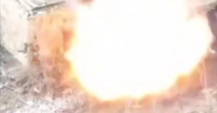 Знищення російського загарбника, скріншот відео