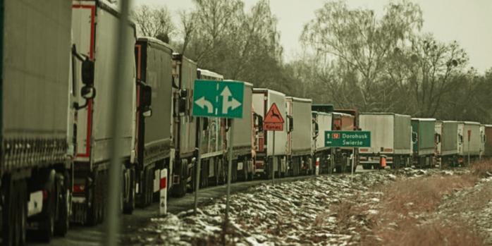 В Польше проходит акция протеста по блокированию границы, фото: ZN.ua