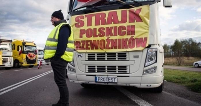 У Польщі триває акція з блокування кордону, фото: «Корреспондент.net»
