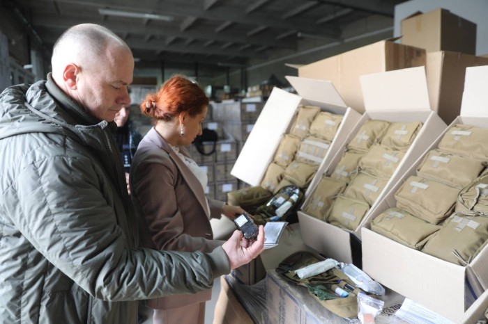 Німеччина передала для ЗСУ 50 тис. аптечок, фото: Міноборони України