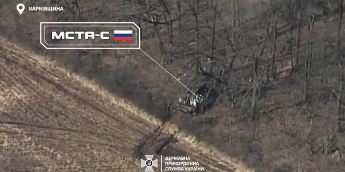 Знищення російської артилерії, скріншот відео