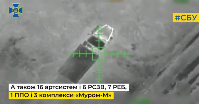 СБУ поразила дронами 86 целей россиян. Фото: