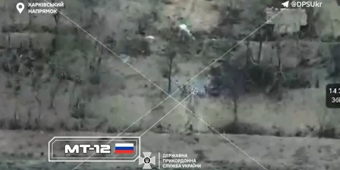 Знищення російського озброєння, скріншот відео