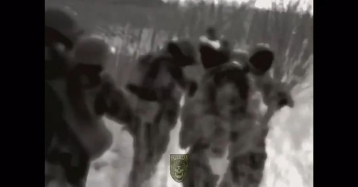 Совместная операция нескольких подразделений проходит на территории рф, скриншот видео