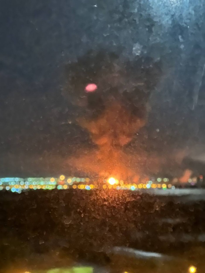 Пожежа на НПЗ у Новокуйбишевську Самарської області рф, фото: соціальні мережі