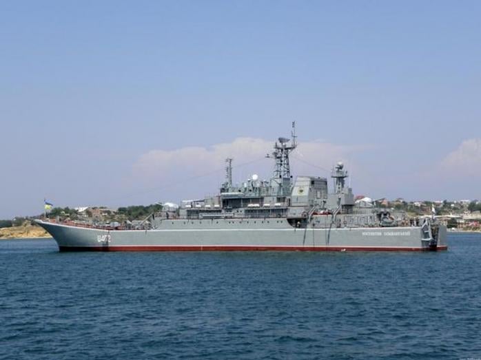 ВСУ атаковали корабль «Константин Ольшанский». Фото из сети
