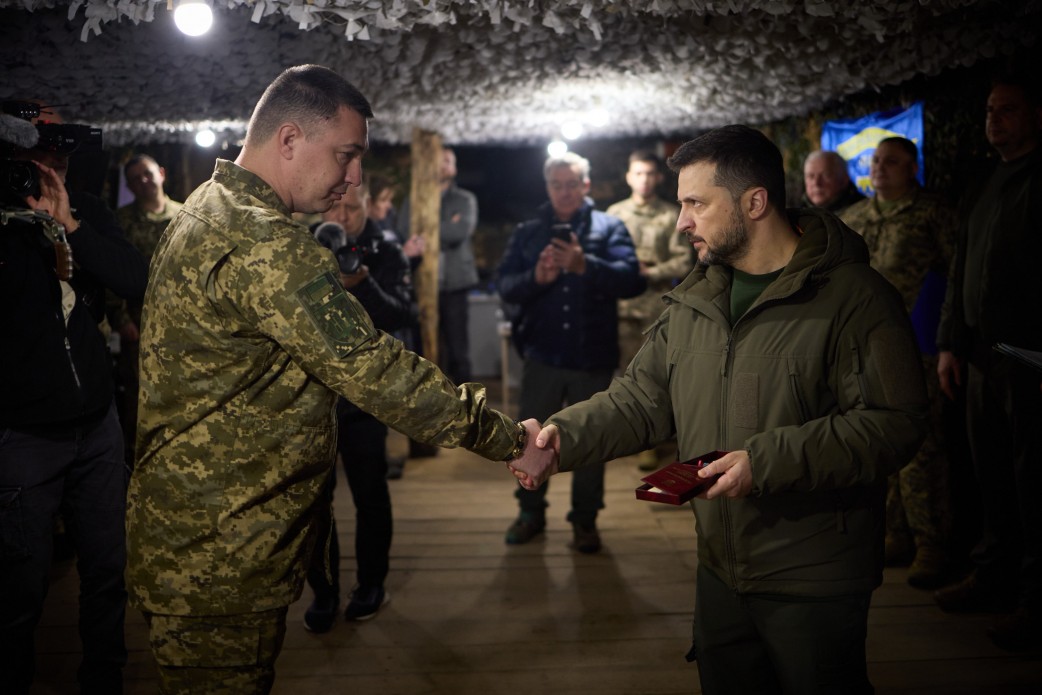 Volodymyr Zelenskyy paid a working visit to Sumy Oblast. Photo: OP